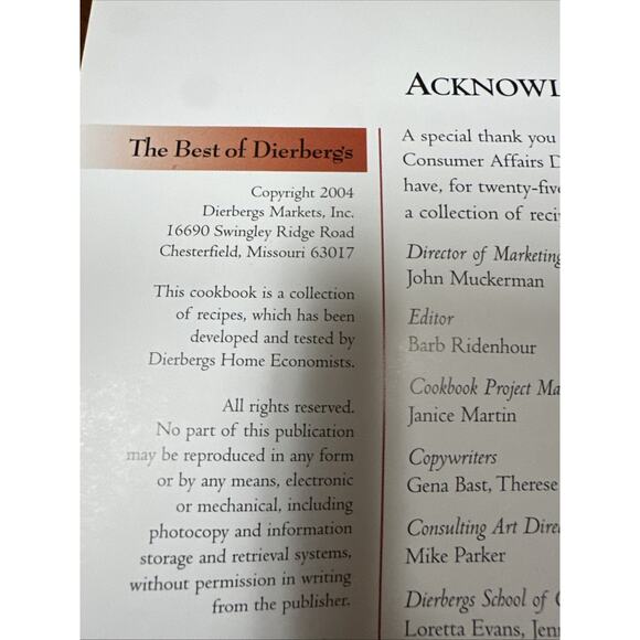The Best of Dierbergs Treasured Recipes to Share with Family & Friends - Picture 4 of 6